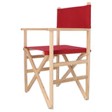 Aranaz Fauteuil Droit Pliant, Bois, Bordeaux 887, 51 x 46 x 86 cm