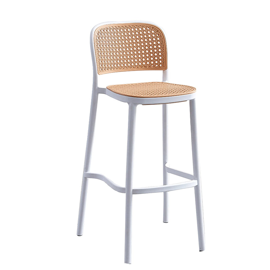 KLZUOPT Tabourets de Bar en rotin de Luxe, Hauteur de comptoir, avec Dossier, tabourets de Bar, chaises de Bar pour Cuisine, Salle à Manger et Salon KLZUOPT Tabourets de Bar en rotin de Luxe, Hauteur de comptoir, avec Dossier, tabourets de Bar, chaises de Bar pour Cuisine, Salle à Manger et Salon