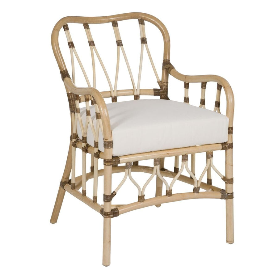 BigBuy Home Fauteuil Naturel en rotin 58 x 62 x 85 cm