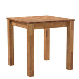 Krok Wood Table de Cuisine Bonn Bois de Massif (Hêtre, 75 x 75 x 75 cm)