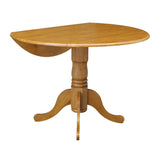 International Concepts T04-42DP Table ronde en chêne 106,7 cm