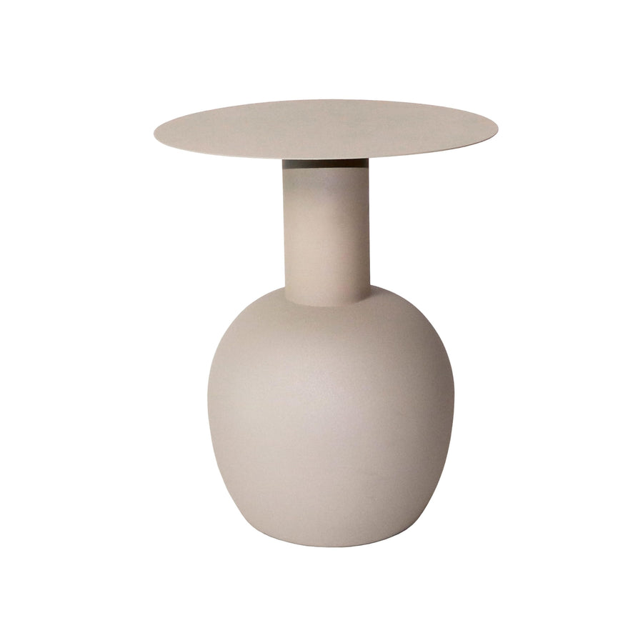 Kick Collection Table d'appoint Pip - Beige - Moderne et de Haute qualité - Métal - Disponible dans de Nombreuses Couleurs