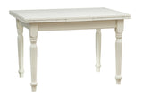 Biscottini Table Salle a Manger Extensible 120x80x80 cm Made in Italy| Table Cuisine | Table a Manger Extensible | Table Extensible Style Country