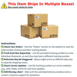 International Concepts IC Table de Salle à Manger Ronde en Bois véritable Massif, Bois de parawood Robuste, 91,4 cm, Brut