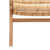 Atmosphera - Fauteuil Timor - Teck et rotin