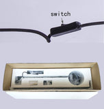 Loft Vintage Lampe Murale,Industrielle Angle Bras Articulé Applique Murale,Up Down Réglable Pivotant Lampe de Mur avec Murale Abat-Jour Rétro E27 Luminaire pour Chevet Maison Couloir Salon Chambre,A