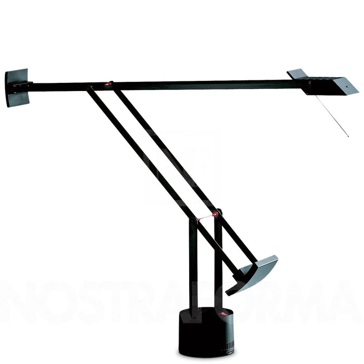 Artemide Tizio LED - Lampe de bureau, noir laqué 3000K 400lm