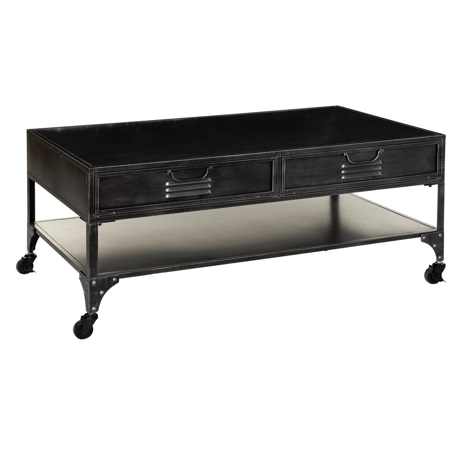 Atmosphera - Table Basse Sévin - métal - Gris Atmosphera - Table Basse Sévin - métal - Gris
