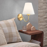 LOVIVER Lampe de chevet européenne applique murale lanterne d'éclairage décoratif pour salon couloir lecture porche chambre, Blanche