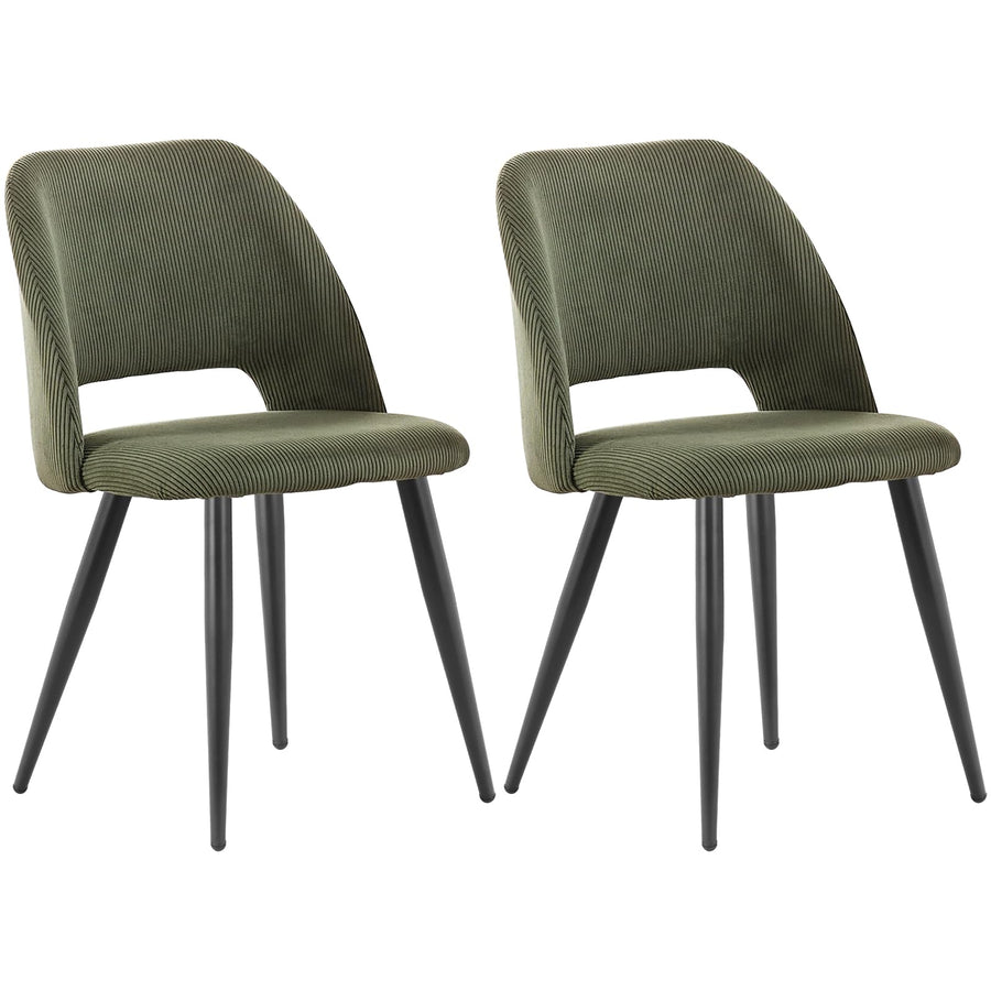 ANVOFONG Chaise de Salle à Manger Lot de 2,Chaise de Cuisine avec Pieds IndéPendants,Chaise Coiffeuse Tapissée en Velours Côtelé,Vert Armée Loungesessel,pour Salle à Manger,Salon,Cuisine,Chambre ANVOFONG Chaise de Salle à Manger Lot de 2,Chaise de Cuisine avec Pieds IndéPendants,Chaise Coiffeuse Tapissée en Velours Côtelé,Vert Armée Loungesessel,pour Salle à Manger,Salon,Cuisine,Chambre