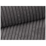 LOUNGITUDE Canapé Farah d'angle Max réversible et Convertible 5 Places en Velours côtelé