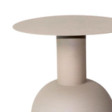 Kick Collection Table d'appoint Pip - Beige - Moderne et de Haute qualité - Métal - Disponible dans de Nombreuses Couleurs