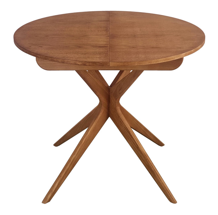 Ragaba Ronde Extensible Table à Manger 90cm Jubi Bois Chêne Ragaba Ronde Extensible Table à Manger 90cm Jubi Bois Chêne