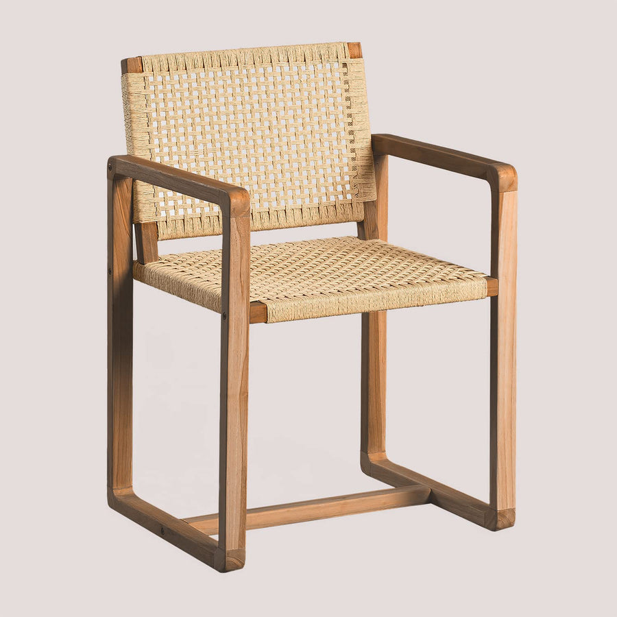 SKLUM Chaise de Salle à Manger en Bois de Teck Monsxau Bois de Teck SKLUM Chaise de Salle à Manger en Bois de Teck Monsxau Bois de Teck