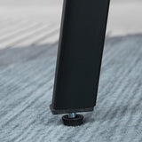 HOMCOM Bar Stools Set of 2, PU Leather Kitchen Stools, Upholstered Breakfast Bar Chairs with Backrest, Steel Legs for Home, Dining Room, Brown (tabourets de Cuisine en Cuir PU, chaises de Bar