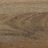 PEGANE Table Basse Rétro en manguier/Fer - L. 117 x l. 70 x H. 34 cm