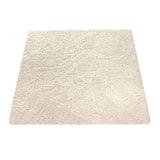 Paco Home Tapis Poils Hauts Moelleux Moderne Shaggy Style Flokati Confortable Uni Blanc, Dimension:120x160 cm