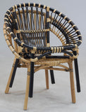 AUBRY GASPARD Fauteuil Rond en rotin Jazz