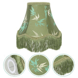OSALADI Lampe Vintage Abat-jour Victorien Abat-jour Lampe De Table Rétro Abat-jour En Macramé Abat-jour à Franges Abat-jour Ancien Plafonniers Tout Bronze Lampe De Chevet En Tissu