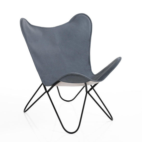 Oresteluchetta Fauteuil Butterfly Yantra Grey