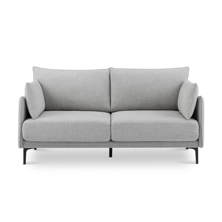 Sicaan Canapé 2 Places Industriel Sasha en Tissu Gris Clair – Droit Compact et Élégant – Sofa Moderne Style Urbain Chic et Confortable pour Salon, Bureau ou Appartement – 173 x 85 x 86 cm Sicaan Canapé 2 Places Industriel Sasha en Tissu Gris Clair – Droit Compact et Élégant – Sofa Moderne Style Urbain Chic et Confortable pour Salon, Bureau ou Appartement – 173 x 85 x 86 cm