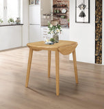 Hallowood Furniture Ledbury Petite Table de Salle à Manger Ronde Pliante en Bois Finition chêne, Table de Cuisine, Table à Manger, Table de Salle à Manger pour la Maison et Le café