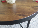 ASPECT Arcadia CFT42 Table Basse Ronde Vintage en Bois