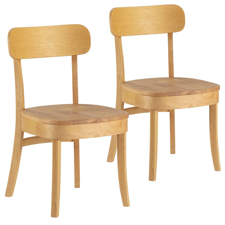 HOMN LIVING Pack de 2 chaises Nala en Chêne, Bois Massif, 45,5 cm (Largeur) 49 cm (Profondeur) 83 cm (Hauteur) HOMN LIVING Pack de 2 chaises Nala en Chêne, Bois Massif, 45,5 cm (Largeur) 49 cm (Profondeur) 83 cm (Hauteur)