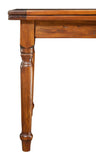 Biscottini Table à Manger Extensible 180x80x90 cm Made in Italy - Table Salle à Manger Extensible en Bois Massif - Table Bois Salle a Manger