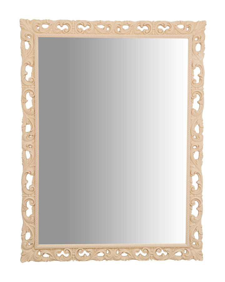 Biscottini Grand Miroir Mural XXL 170x4,5x130 cm - Grand Miroir Chambre Adulte - Grand Miroir sur Pied - Miroir Grand Decoration Salon Miroir Baroque - Miroirs muraux Vintage - Miroir Bois Mural