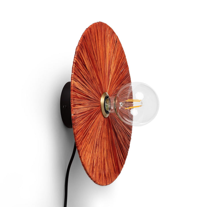 LEDKIA LIGHTING Raphia Kanga Wall Light Terracotta E27