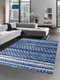 CARPETIA Tapis Moderne Tapis de salon Bleu Größe 160x230 cm