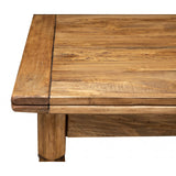 Biscottini Table à Manger Extensible 180x80x90 cm Made in Italy - Table Salle à Manger Extensible en Bois Massif - Table Bois Salle a Manger