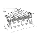 Banc de Jardin en Teck 150cm Java