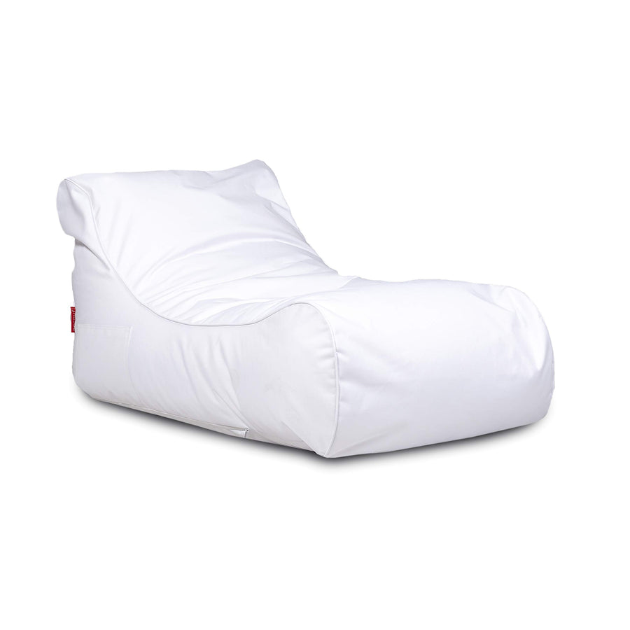 Ecopuf Master | Pouf Fauteuil de Jardin Chaise Longue | Pouf d Ecopuf Master | Pouf Fauteuil de Jardin Chaise Longue | Pouf d'extérieur XXL en Polyester imperméable | Pouf Poire avec Poche latérale | Pouf Exterieur Dim 115 x 65 x 60