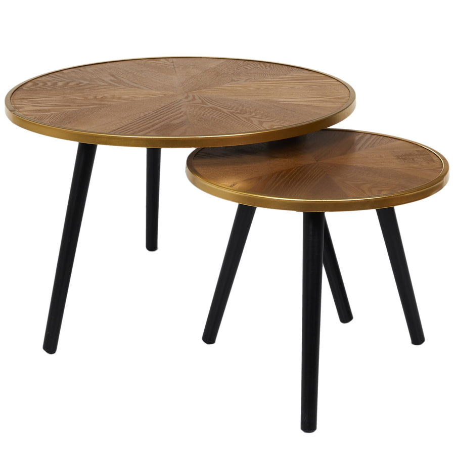 HOME DECO FACTORY - HD7412 - Table Gigogne Felix x2, Mobilier, Table d HOME DECO FACTORY - HD7412 - Table Gigogne Felix x2, Mobilier, Table d'Appoint, Table Basse