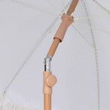 Flamingueo Grand Parasol, Plage, Piscine, Jardin Extérieur, Hauteur et Orientation Réglables, Protection UPF 50+, Polyester, Sac de Transport, 210 x 180 cm
