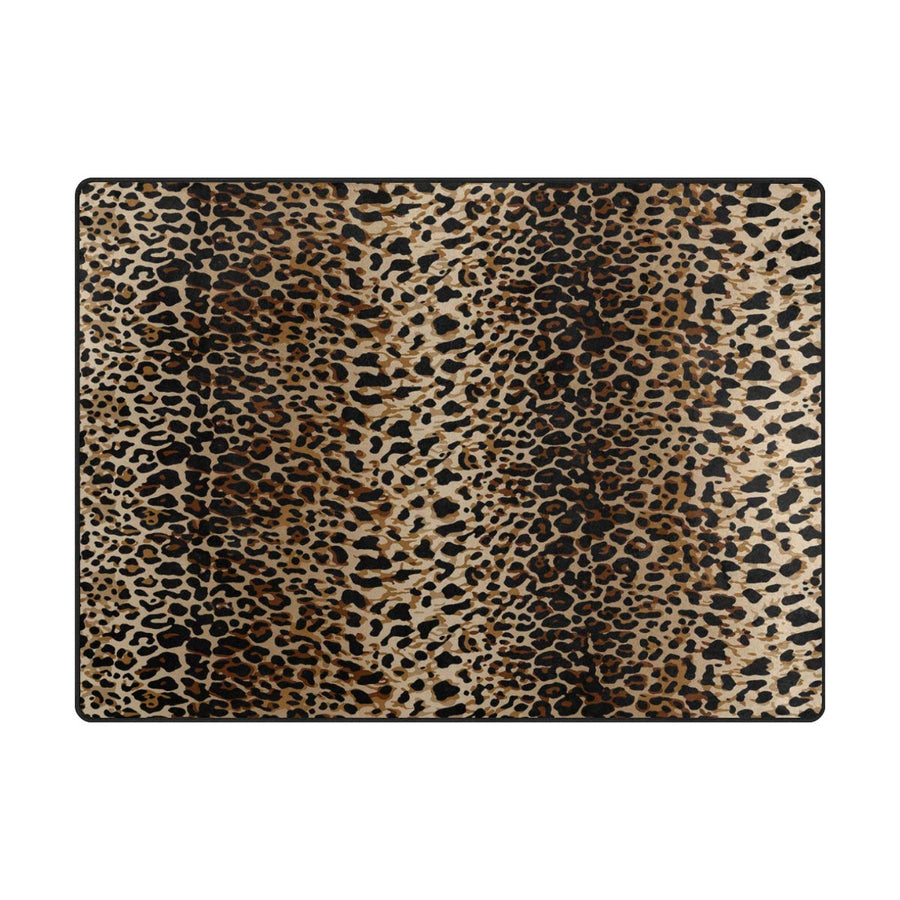 Use7 Tapis vintage imprimé léopard pour salon, chambre à coucher, 203 x 147,3 cm Use7 Tapis vintage imprimé léopard pour salon, chambre à coucher, 203 x 147,3 cm