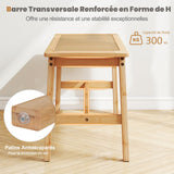 RELAX4LIFE Banc Chaussures Entrée 100 CM en Rotin, Banc Salle à Manger en Bambou Amana Cannage avec Tissé à la Main, Banquette, Bout de Lit pour Entrée Cuisine Salon Chambre Naturel