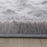 YUANWAN Tapis Shaggy Tapis Chambre 140 x 190 cm Longs Moelleux Antidérapant Intérieur Épais Tapis Salon à Poils Longs Tapis Moelleux Chambre pour Salon de Sol Grand Couloir, Rose