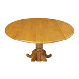 International Concepts T04-42DP Table ronde en chêne 106,7 cm