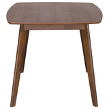 Table de Salle à Manger ou Cuisine 150 x 90 cm en Bois et MDF Marron Foncé de Style Rétro pour Intérieur Scandinave ou Vintage Beliani