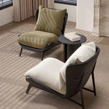 LYXXJRYBHD Fauteuil Lecture, Canapé Paresseux, Chaise de Salon, Chauffeuse avec Support Dorsal, Chaise de Méditation, pour Hôtel, Café, Chambre(Green)