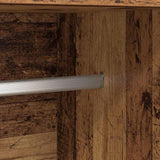 vidaXL Armoire Bois Ancien 82,5 x 51,5 x 180 cm Bois d'ingénierie, Rangement de Chambre, Armoire rectangulaire Rustique, unité Pratique pour vêtements et Accessoires