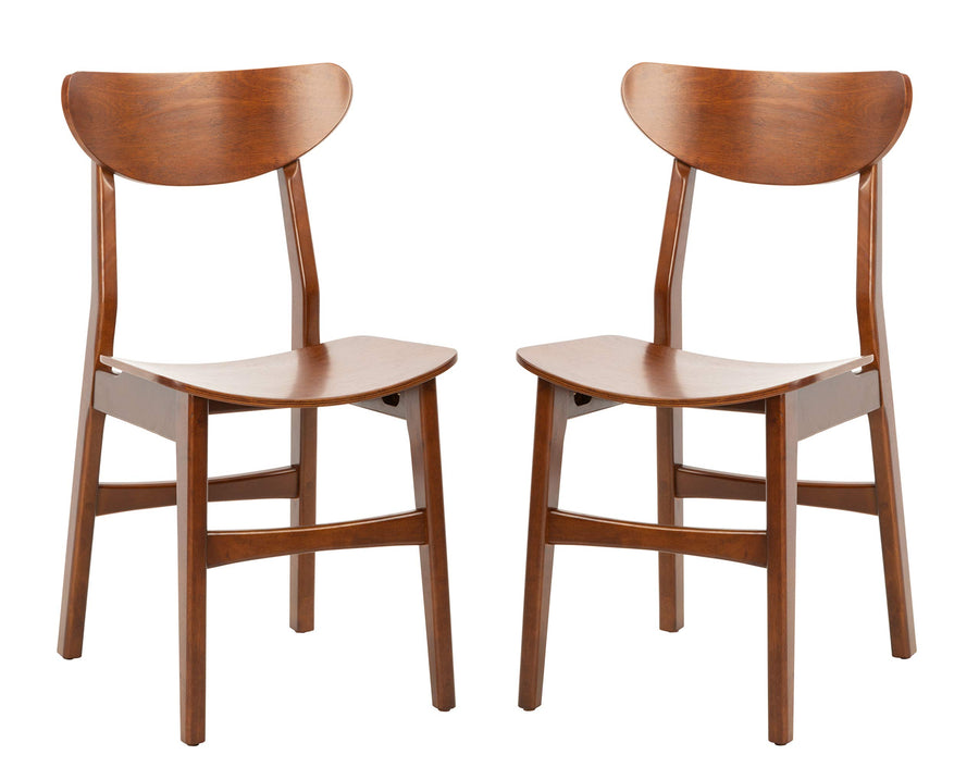 Safavieh Ensemble de 2 Chaises de Salle à Manger en Bois, Marron, 44 x 53 x 84