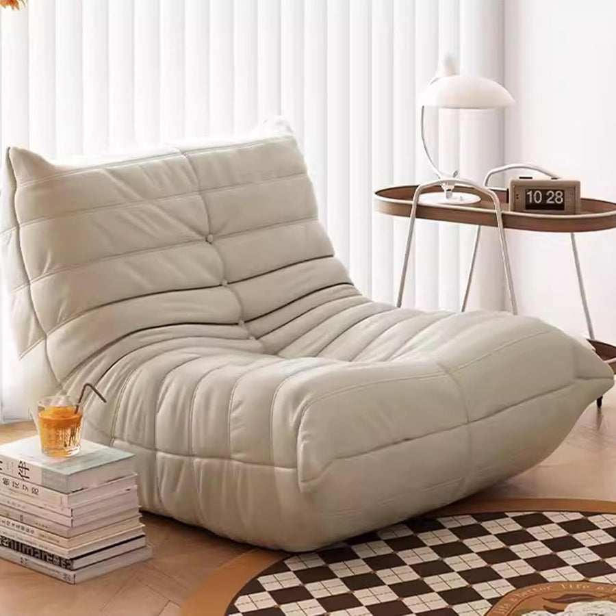 Fauteuil Togo, Fauteuil Poire d'angle, Canapé d'angle Confortable, Lounge Ergonomique en Mousse, pour Salon, Chambre, dortoir, Salon, Bureau