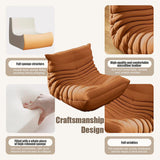 Fauteuil Togo, Fauteuil Poire d'angle, Canapé d'angle Confortable, Lounge Ergonomique en Mousse, pour Salon, Chambre, dortoir, Salon, Bureau