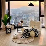 Fauteuil Togo, Fauteuil Poire d'angle, Canapé d'angle Confortable, Lounge Ergonomique en Mousse, pour Salon, Chambre, dortoir, Salon, Bureau