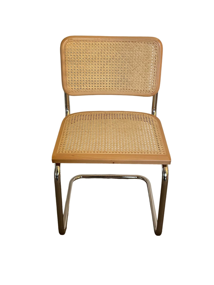 Generico Chaise en paille de Vienne et hêtre naturel laqué noir (Natural Beech)