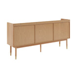 BAÏTA Buffet Léon, Bois, Chêne, L180cm LEON02